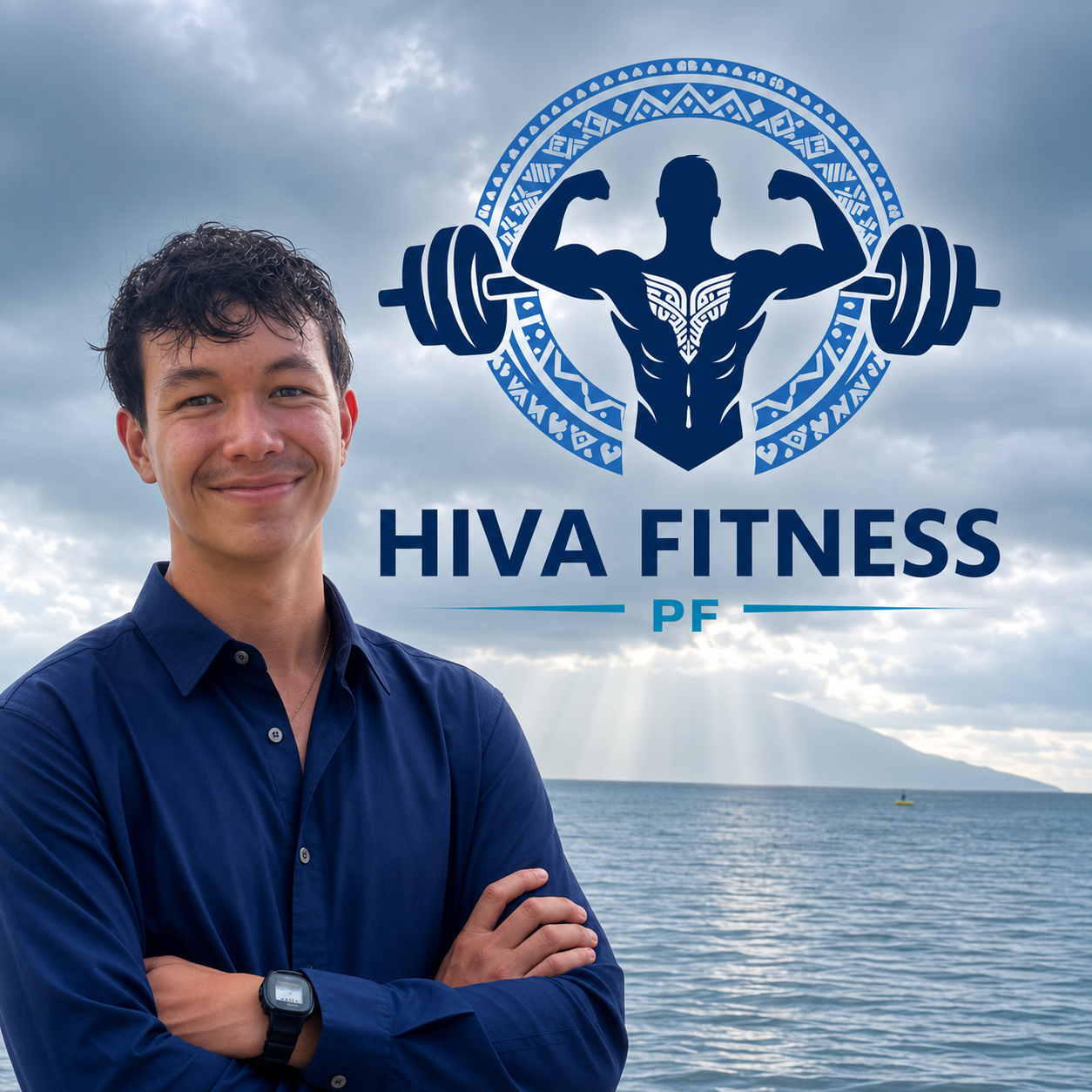 Ton coach Hiva Fitness, au bord du lagon en Polynésie